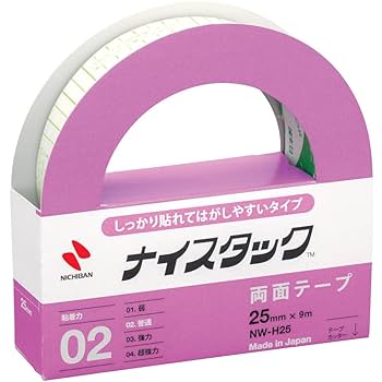 ニチバン/両面テープナイスタックが載っている下敷き　非売品　レトロ　レア　文房具 Amazon | ニチバン 両面テープ ナイスタック (布・手芸) 15mm